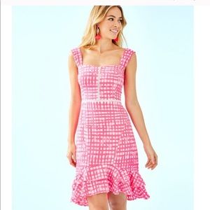 Avalyn Stretch Dress Lilly Pulitzer 4 Pink